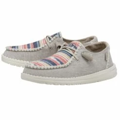 Heydude Hey Dude Women's Wendy White Boho Blanket Bryce