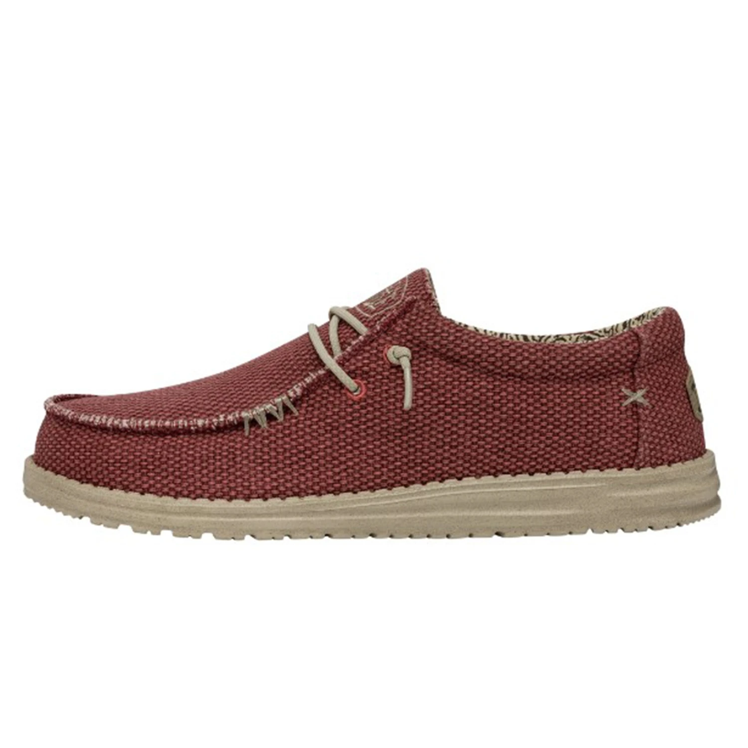 Heydude Hey Dude Men's Wally Braided Pompeian Red 4 Heydude Hey Dude Men's Wally Braided Pompeian Red - Image 2
