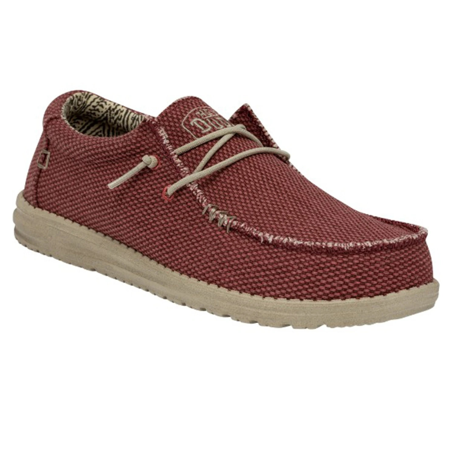 Heydude Hey Dude Men's Wally Braided Pompeian Red 5 Heydude Hey Dude Men's Wally Braided Pompeian Red - Image 3