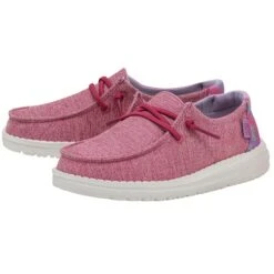 Heydude 7 Heydude Hey Dude Wendy Youth Sparkle Pink