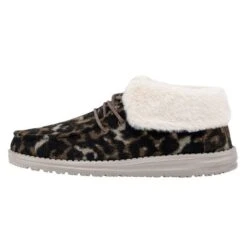 Heydude HEY DUDE BRITT ABSTRACT TAN LEOPARD -Heydude britle1