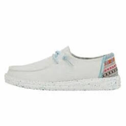 Heydude Hey Dude Women's Wendy Aztec White Casual Shoes